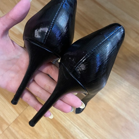 French connection Ellecia 7.5 Suede &Leather heels - Picture 4 of 8